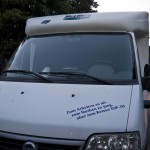 Gesehen auf dem Latrinenfest in Bad Homburg - Schönes Omen!