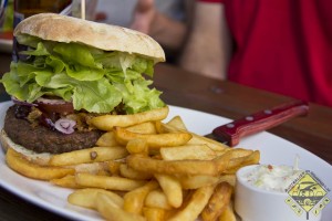 Abschiedsburger für Holger