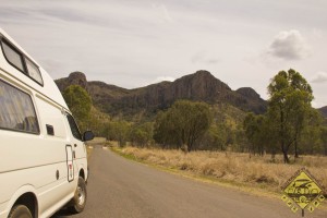 Die Berge werden wieder höher