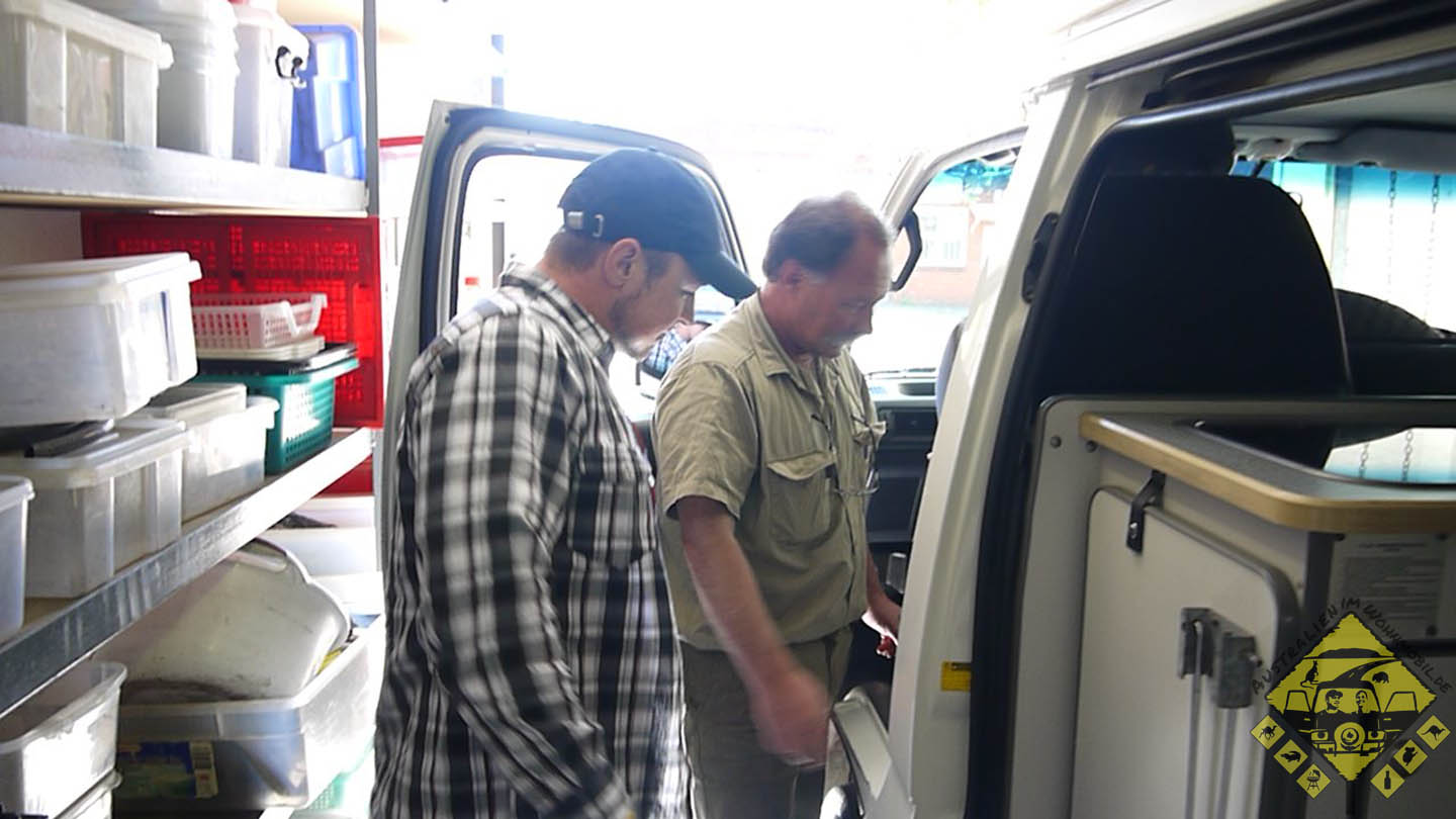 featured image Der Motor ist under dem Beifahrer. Gut, Kerstin ist ja eh immer kalt.