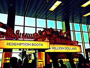 Redemption in Singapur - mittels Spielautomat