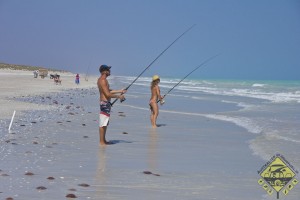 Angeln ist hier Freizeitbeschäftigung Nummer 1